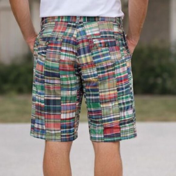 Polo Ralph Lauren Cotton Plaid Golf Shorts 36 waist - Picture 2 of 7